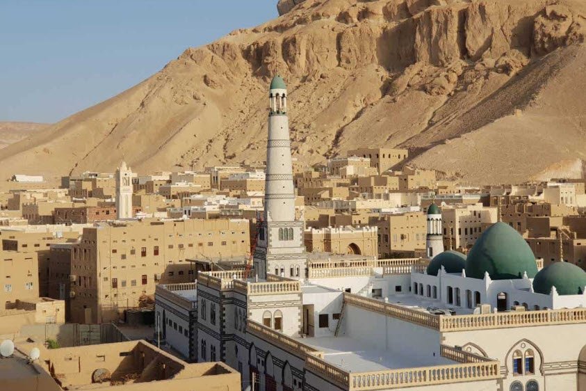 Al-Muhdhar Mosque Minaret, Tarim, Hadhramaut Governorate, Yemen